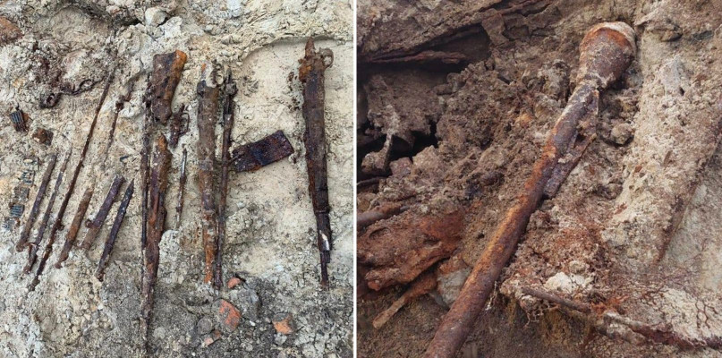 Akcja saperów w Sopocie! Na placu budowy znaleziono miny i pociski rakietowe