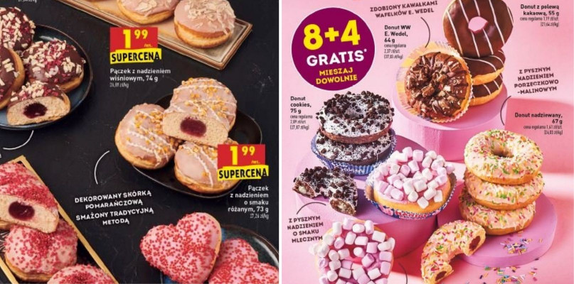 Tłusty czwartek w Biedronce. Najtańsze pączki po... 29 gr