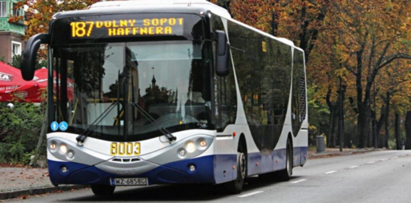 Sopot: Tymczasowa zmiana trasy linii 187! Pominiętych zostanie 5 przystanków