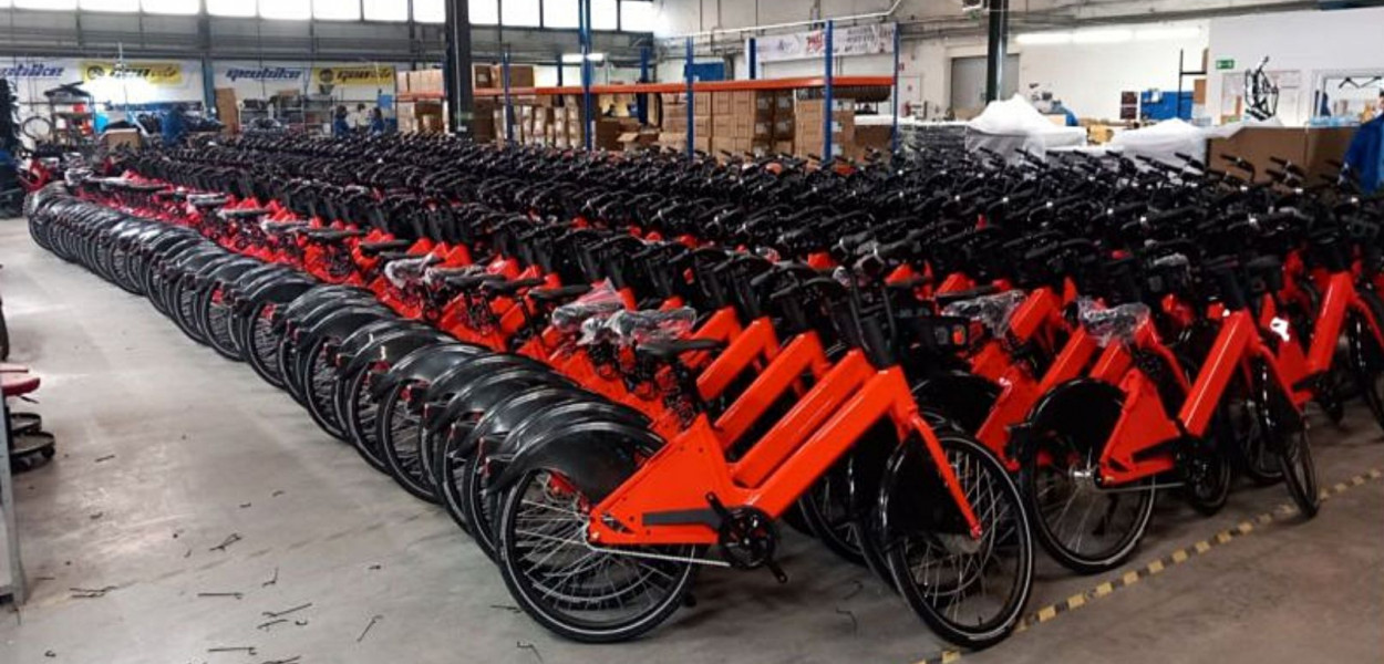 Do dyspozycji mieszkańców będzie 4099 rowerów oraz 717 stacji. Fot. materiały prasowe OMGGS