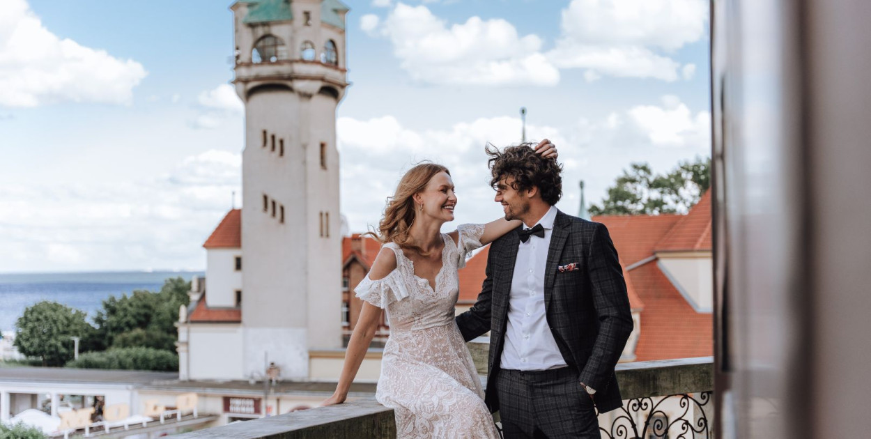 Magiczne wesele z widokiem na molo i morze