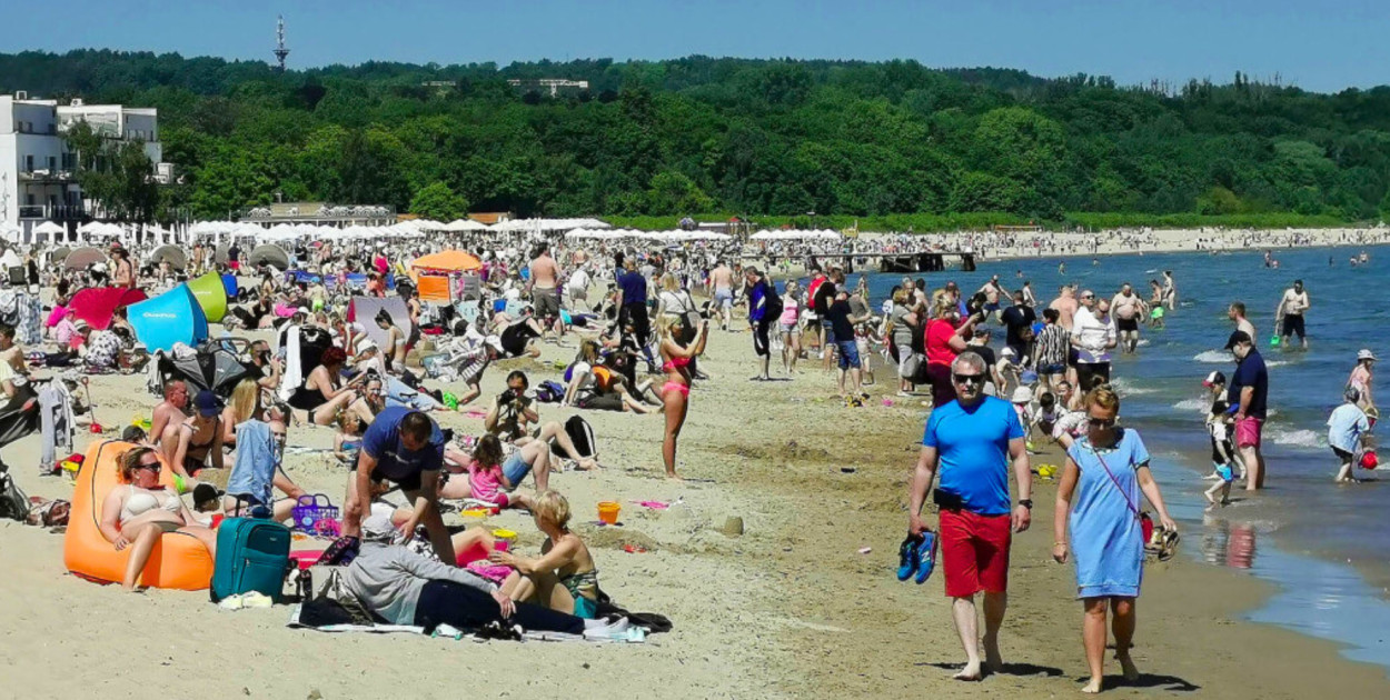 Plaża w Sopocie najlepsza w całej Polsce! Zdecydowały opinie internautów