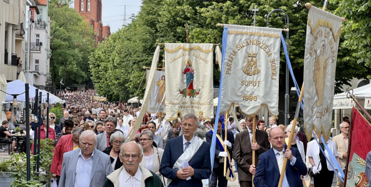 Cztery procesje Bożego Ciała w Sopocie! Uwaga na możliwe utrudnienia