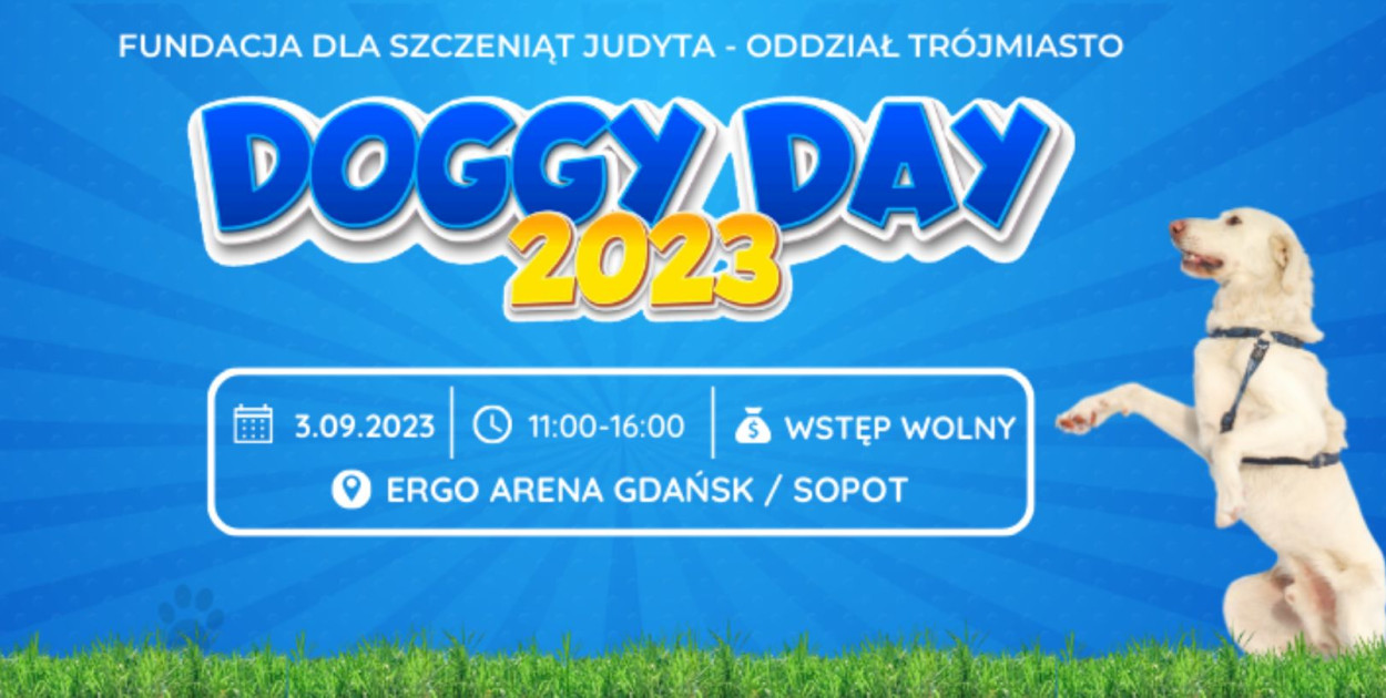 Doggy Day 2023 w Ergo Arenie. Udział zapowiedziało ponad 50 wystawców