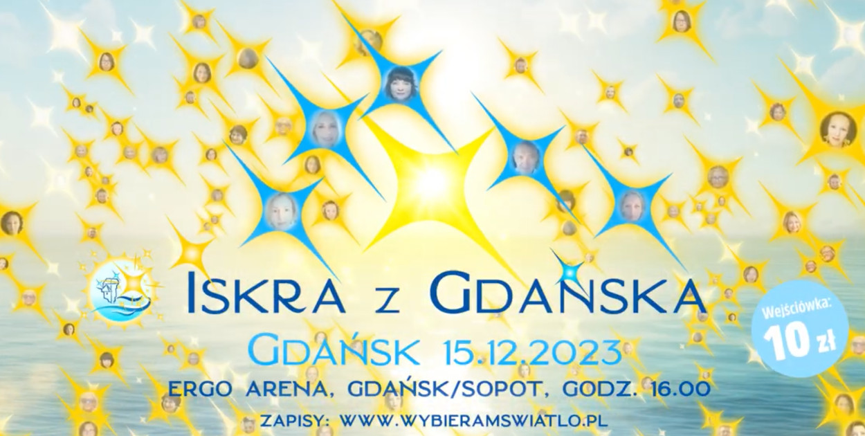 Poczuj piękno życia! Weź udział w widowisku "Iskra z Gdańska" w Ergo Arenie