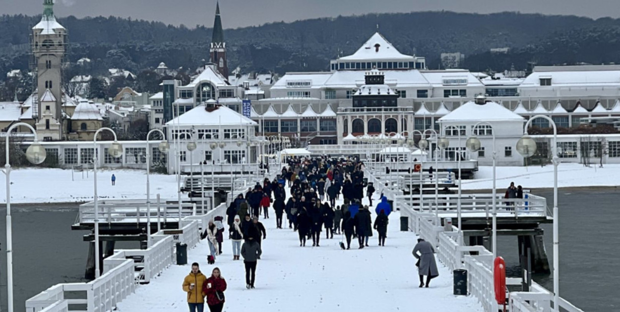 Sopot i weekendowy atak zimy! Szykujcie się na duże mrozy