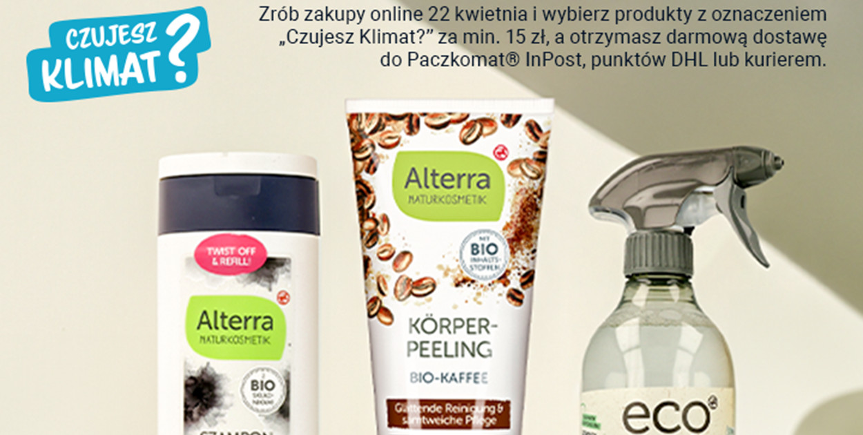 Cztery dni darmowych dostaw na zakupy w drogerii internetowej i poprzez aplikację 