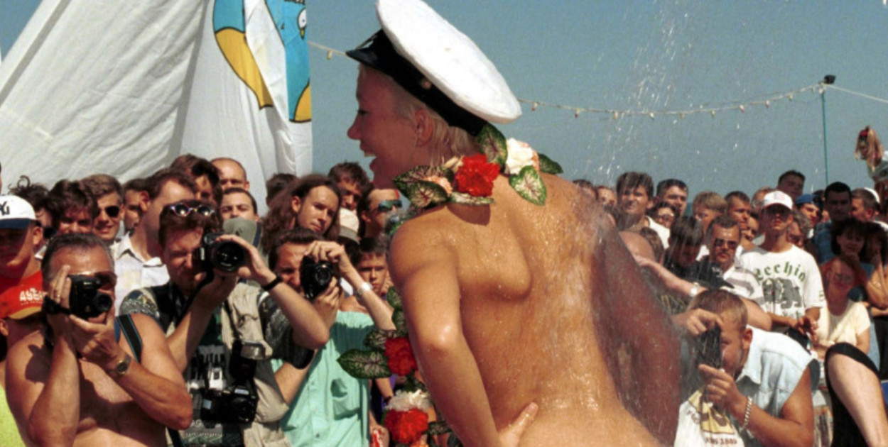 Dzisiaj w Sopocie to by nie przeszło! Tak wyglądał konkurs Miss Mokrego...