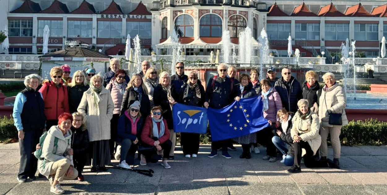 Seniorzy z Sopotu i Słowenii wspólnie obchodzili dni Erasmusa