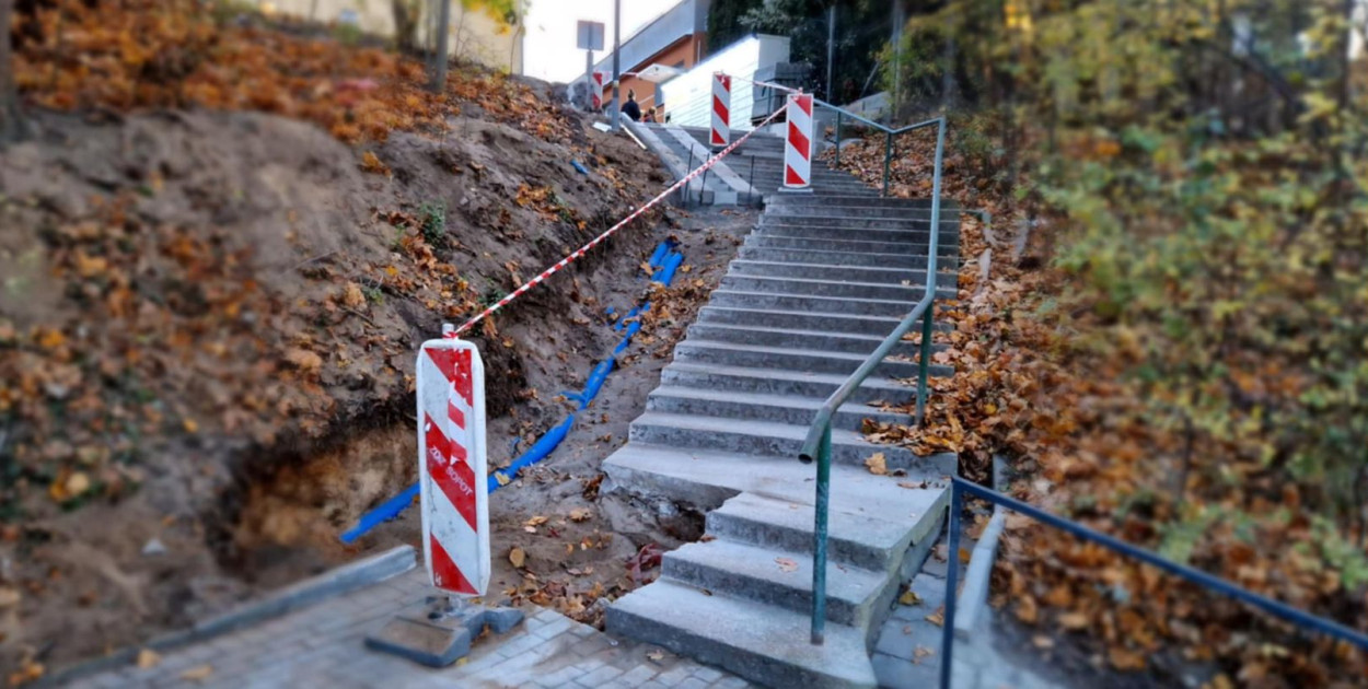O zmiany apelowali mieszkańcy! Sopot remontuje schody w Kamiennym Potoku