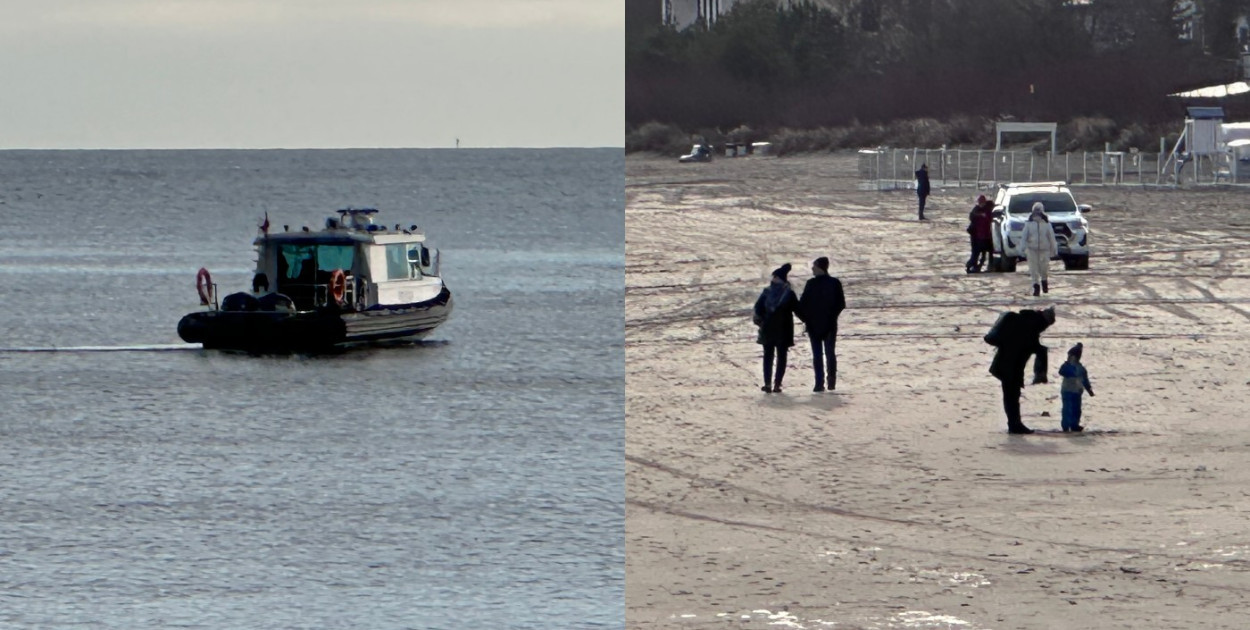 Poszukiwania przy sopockim molo! Policja: "Znamy tożsamość mężczyzny"