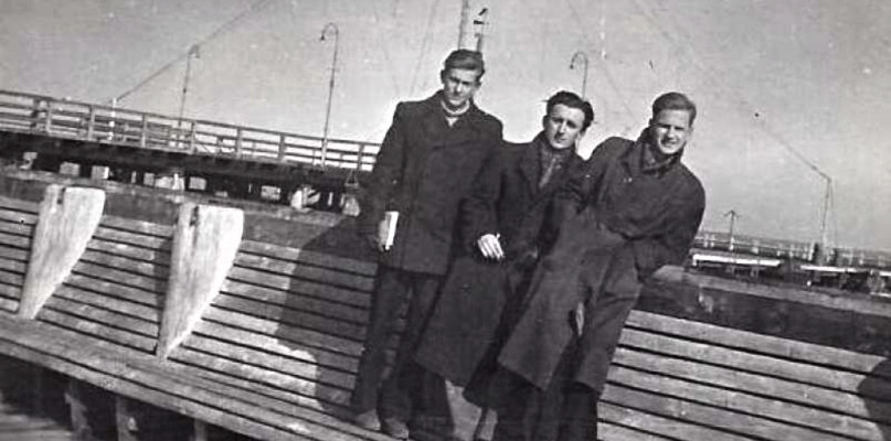Bojanowicz, Bociański, Polakowski, Sopot 1952 r. / Materiały Muzeum Sopotu