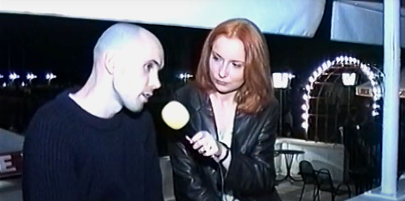 Fot. Youtube - Program w PTK - Sopot Tarasy Festival '98 (4) - Marcin Fall