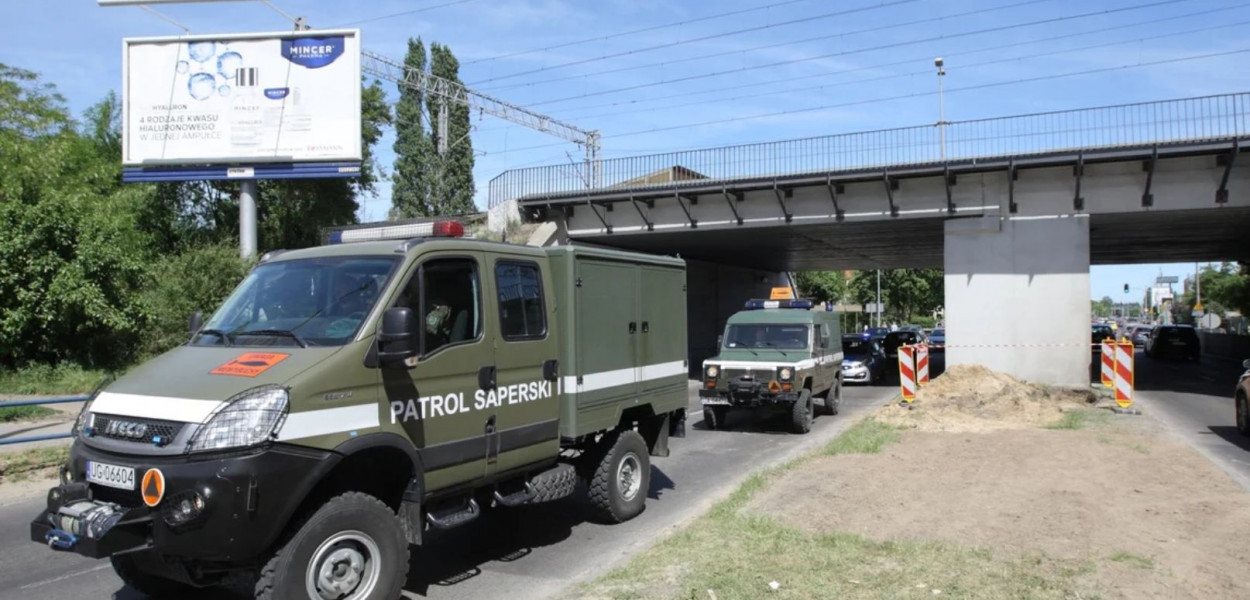 Patrol saperski; fot. Grzegorz Mehring / Urząd Miasta Gdańska / gdansk.pl