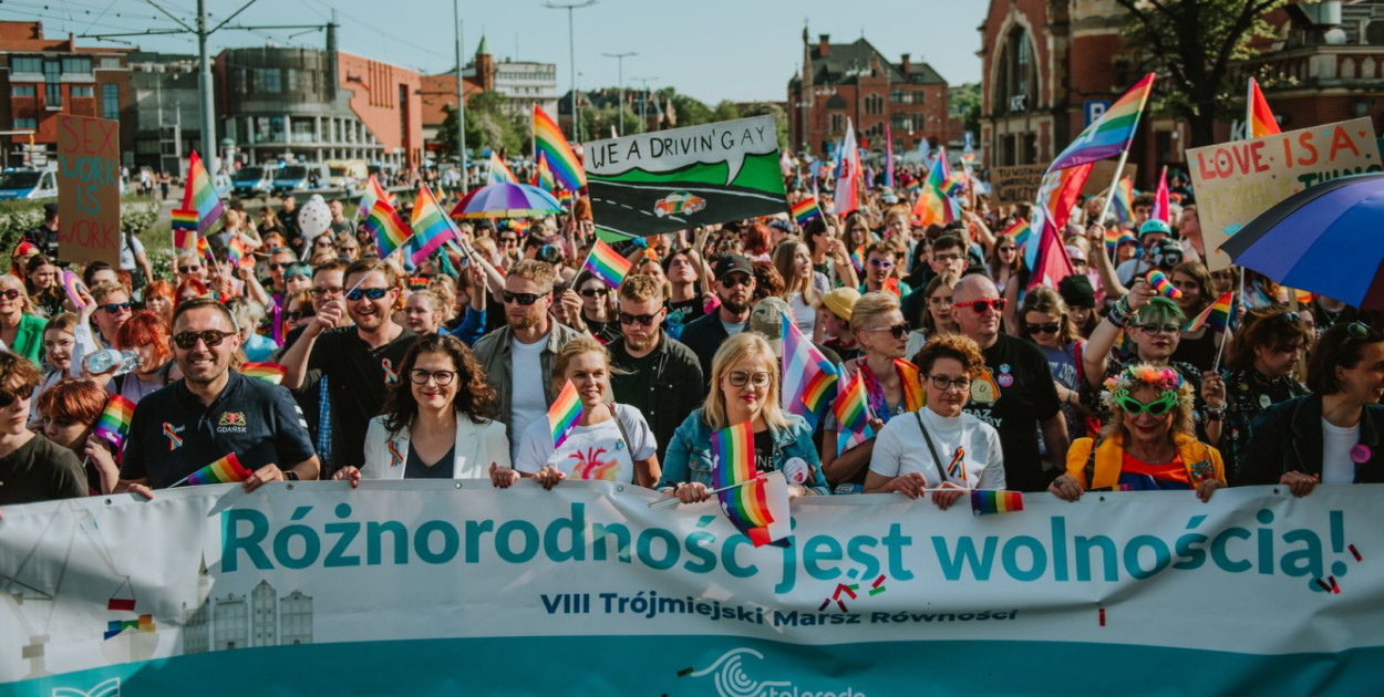 Trójmiejski Marsz Równości 2023, fot redwedding.pl - Piotr Połoczański