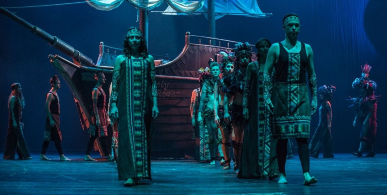 Zdjęcie z musicalu „Piotruś Pan” w Teatrze Muzycznym // fot. Przemysław Burda / gdynia.pl