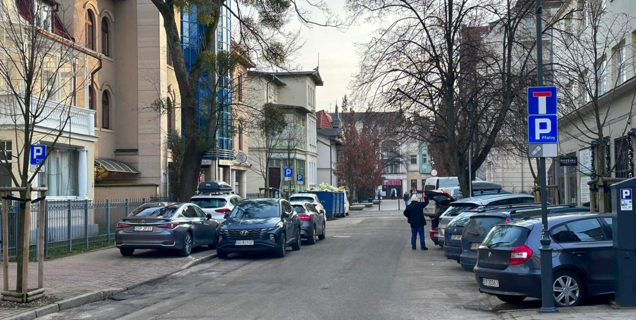 Fragment ul. Haffnera, na którym powstanie strefa woonerf.