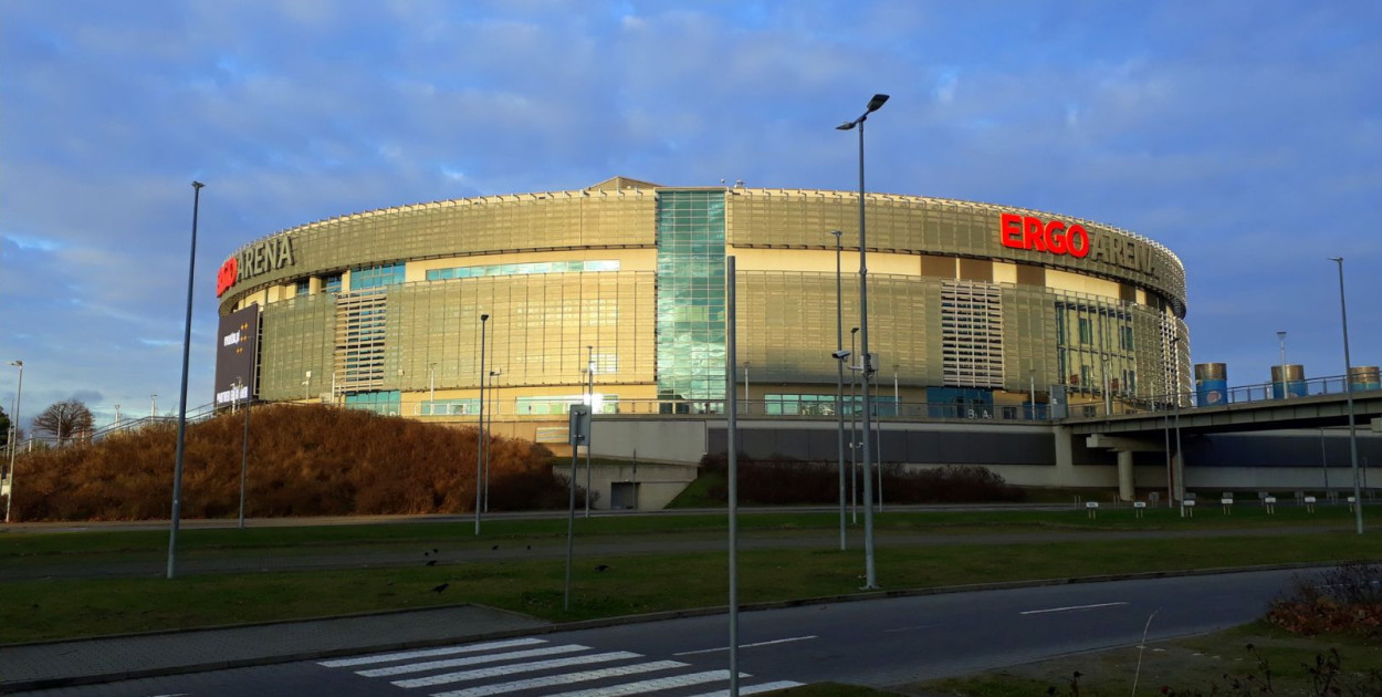 Hala widowiskowo-sportowa Ergo Arena, Gdańsk/Sopot. Fot. Tomasz Sienicki (CC-BY 4.0)