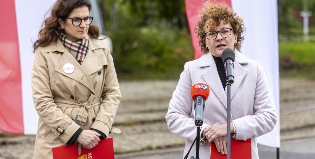 Konferencja prasowa nt. komunikacji miejskiej na wybory, fot. Piotr Wittman/gdansk.pl