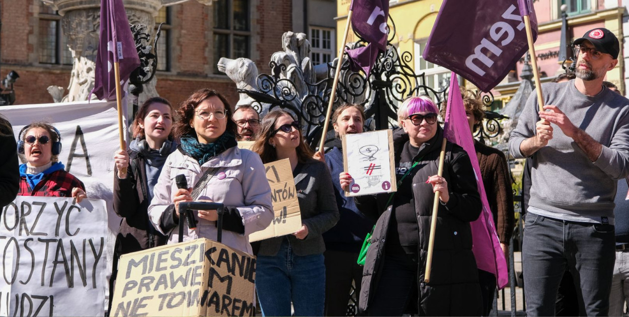 Materiały prasowe Okręgu Pomorskiego Partii Razem