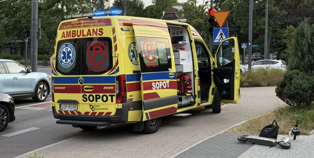 Fot. SP ZZOZ Miejska Stacja Pogotowia Ratunkowego z Przychodnią w Sopocie - Facebook