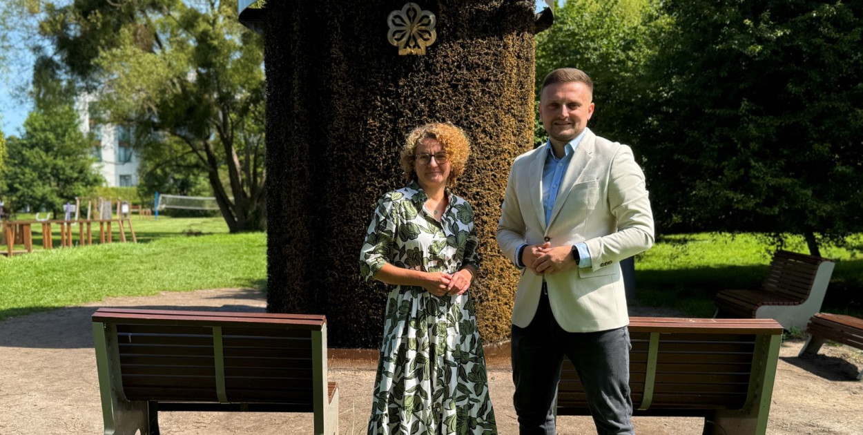 Na zdjęciu: Magdalena Czarzyńska-Jachim, prezydentka Sopotu i Bartłomiej Barski, prezes Sopockiej Organizacji Turystycznej. Fot. UMS