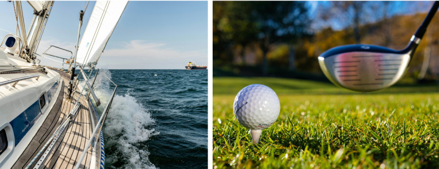 atrakcje w trójmieście pod opieką wecando - żeglarstwo, jachty, golf 