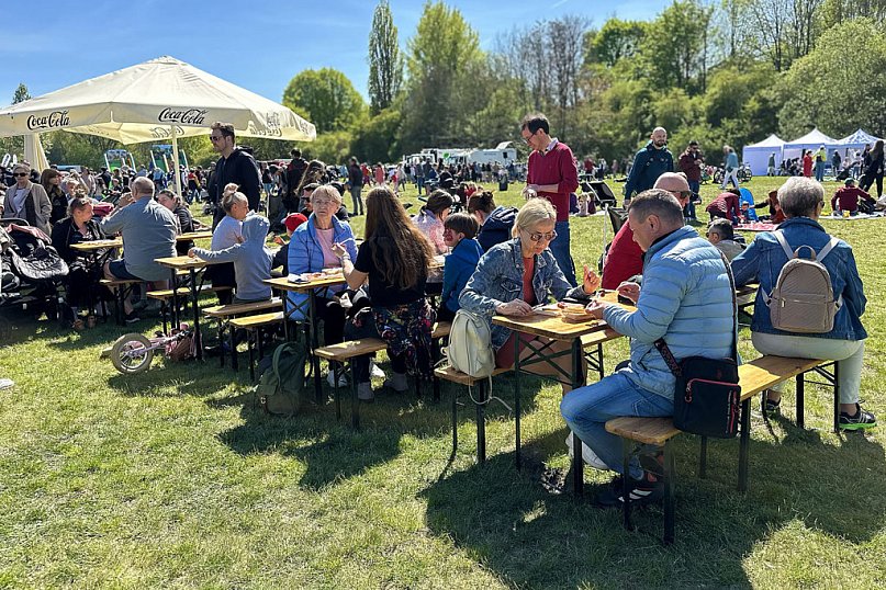 Rodzinny start majówki na Sopockich Błoniach [FOTO]