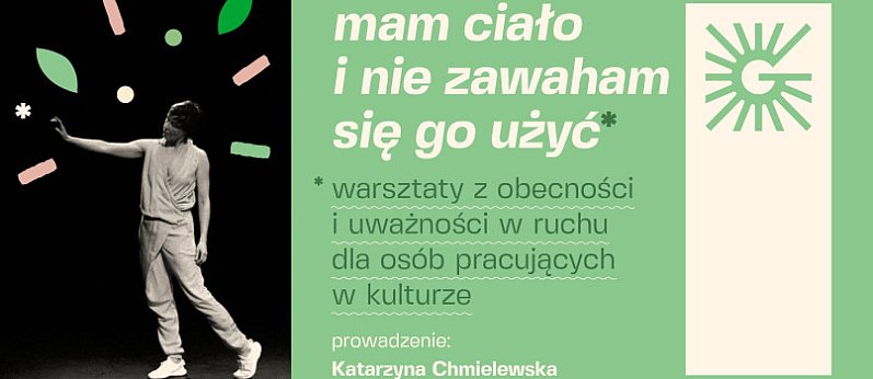 Warsztaty ruchowe dla osób pracujących w kulturze