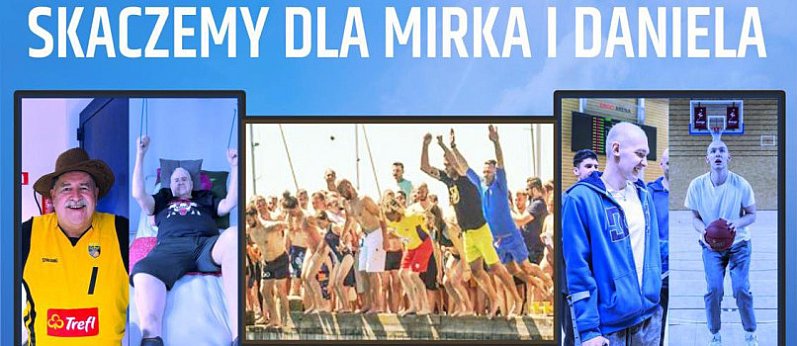 Skok z mola do morza
