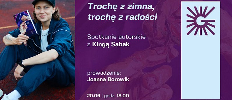 Spotkanie autorskie z Kingą Sabak