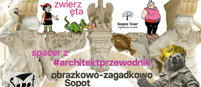 Spacer dla rodzin z przewodnikiem - Sopot obrazkowo / zagadkowo-7405