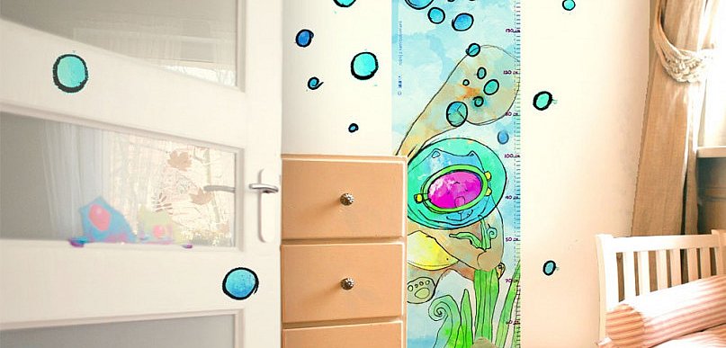 Naklejki na ścianę dla dzieci Bobom - znakomity element wystroju