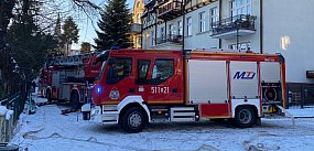 Pożar poddasza w Sopocie! Ewakuowano sześć osób