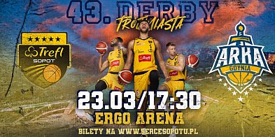 43. derby Trójmiasta w ERGO ARENIE! Trefl Sopot zmierzy się z Arką Gdynia-22984