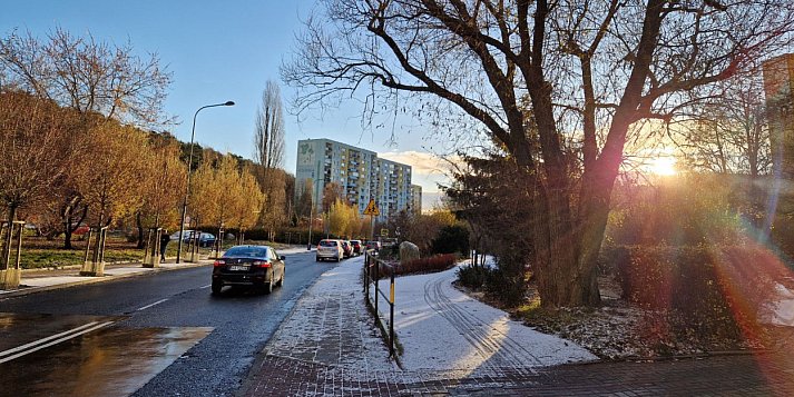 Zimowy falstart na Brodwinie? Pierwszy śnieg zaskoczył sopocian [FOTO]