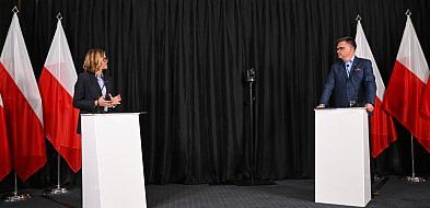 Magdalena Biejat i Szymon Hołownia debatowali w Gdyni-32489