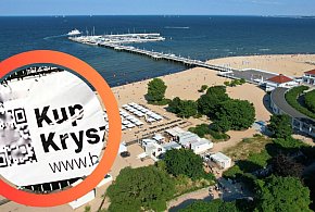 Skandaliczna "reklama" w Sopocie! Baner z kodem QR promował narkotyki-32530
