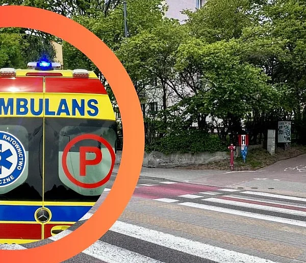 Potrącenie 11-latki na pasach w Sopocie! Dziewczynka trafiła do szpitala-32669