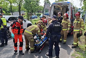Motocyklista w Sopocie otarł się o śmierć! Życie uratowała mu reakcja policji-33218