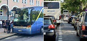 Autokarowy chaos w centrum Sopotu [OPINIE]
