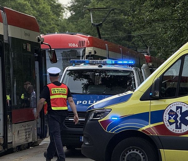 Napastnik pogryzł motorniczego! Z pomocą przyszli sopoccy ratownicy-33353