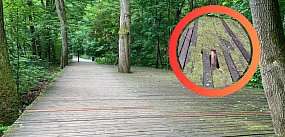 Co z pomostami w Parku Północnym w Sopocie?