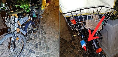 Jechał motorowerem po Monciaku! Zamiast lampy użył... znicza-33671