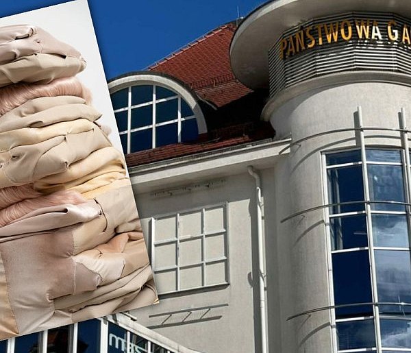 Zamieniła własną skórę w kwiat! Szokująca wystawa w sopockiej PGS-34282