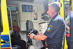 Z Sopotu prosto do szpitala! Wjechała hulajnogą w bok jadącego auta-34535