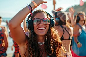 Silent Disco wraca na sopocką plażę! Letnie tańce pod gwiazdami-34624