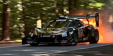 Płonący Lotus na Grand Prix Sopot–Gdynia! Kibice wstrzymali oddech [WIDEO]-35026
