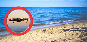 Spacerowicze znaleźli na plaży drona. Wojsko wyjaśnia