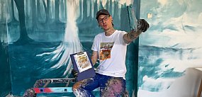 Nowy mural w "Zielonej Ósemce" w Sopocie [FOTO]